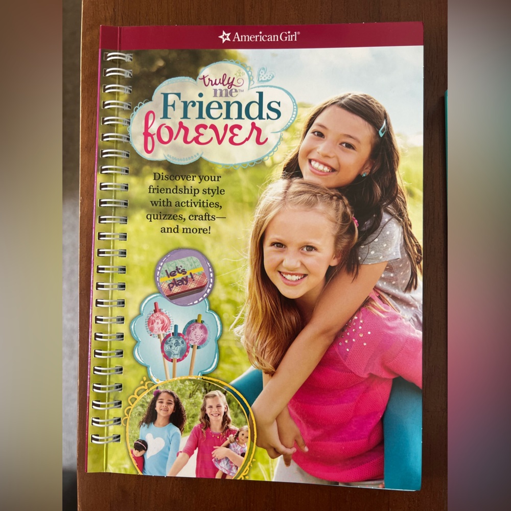American Girl forever friends craft book
